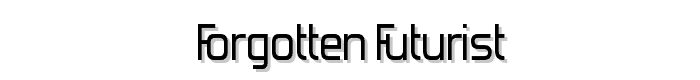Forgotten Futurist font